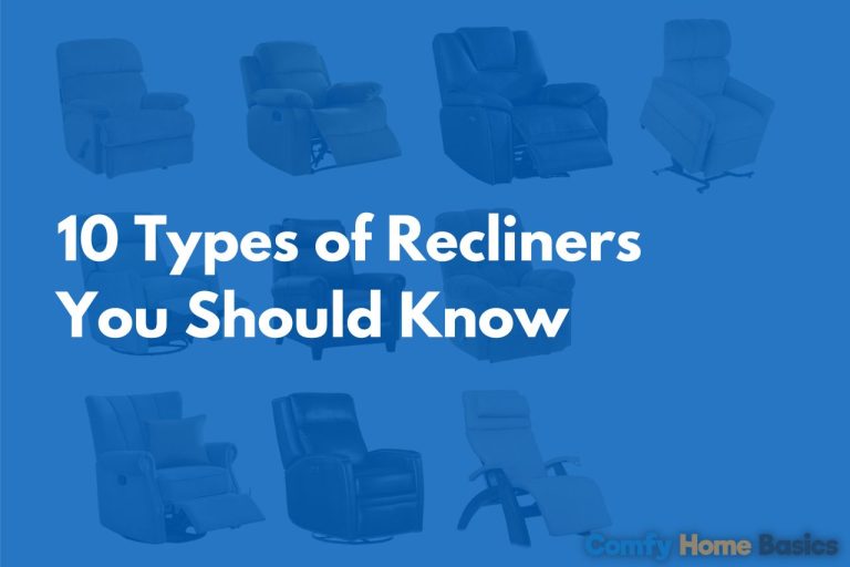 10 types of recliners featured img